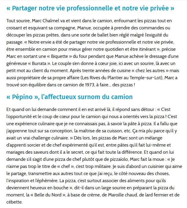 La Halte Gourmande dans la presse